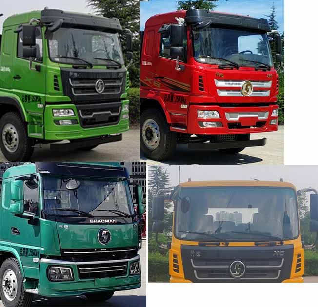 陜汽后雙橋灑水車